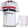 Officiële Voetbalshirt + Korte Broek São Paulo FC Thuis 2023-24 - Kids